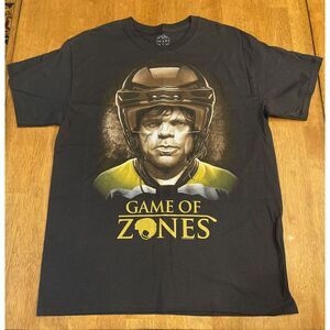 Men's Size LARGE Boston Bruins Game of Zones NHL Hockey‎ T-Shirt New